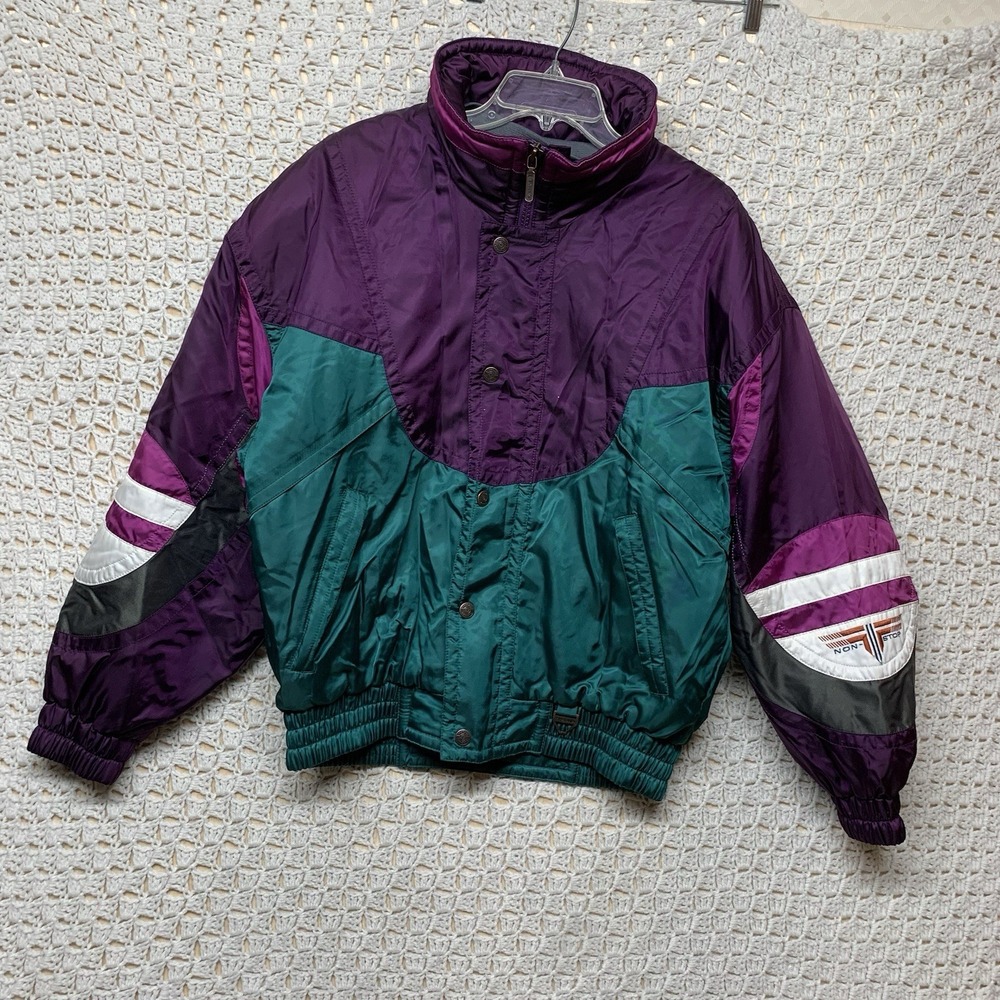 Vintage‎ 80s 90s Tyrolia Skiwear Coat Jacket Mens Size M Winter Ski Waterproof